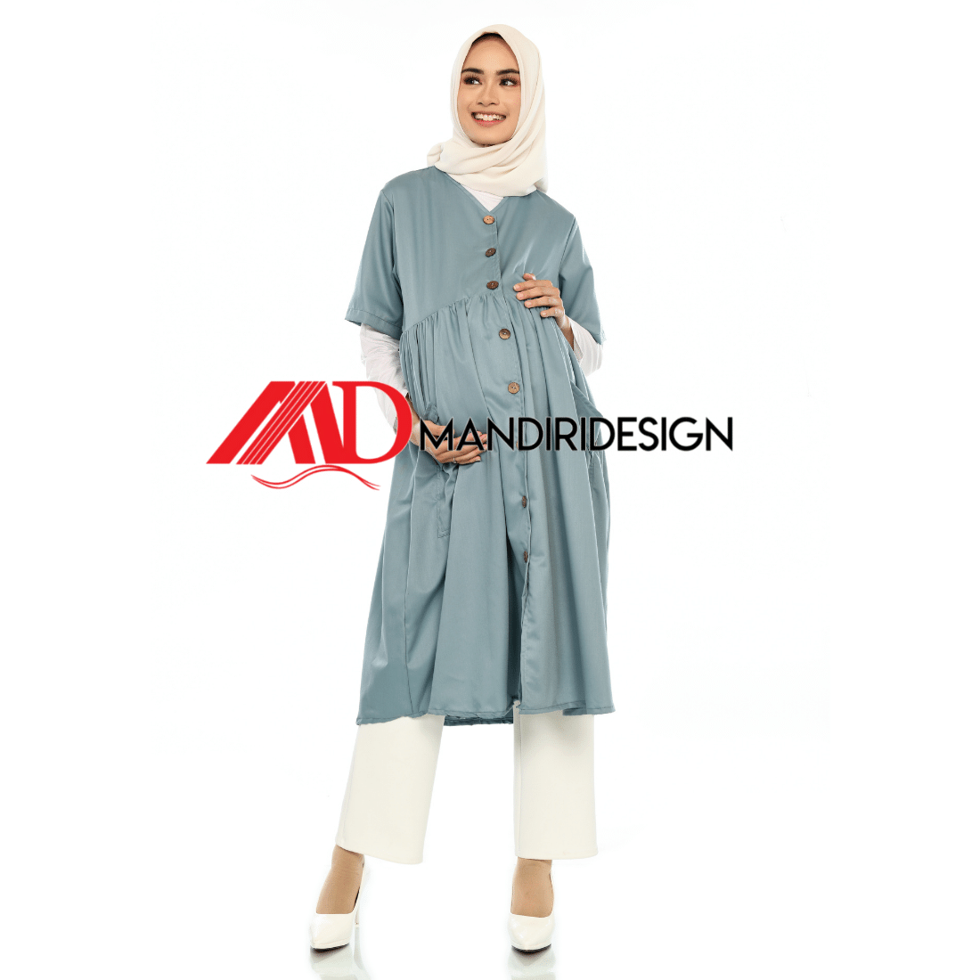 Maternity Baju Hamil Warna Wardah - Gambar 18