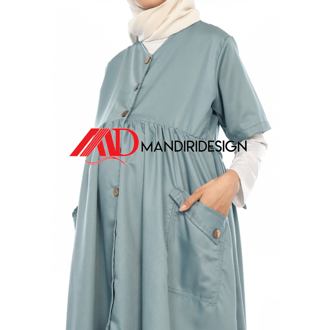 Maternity Baju Hamil Warna Wardah - Gambar 9