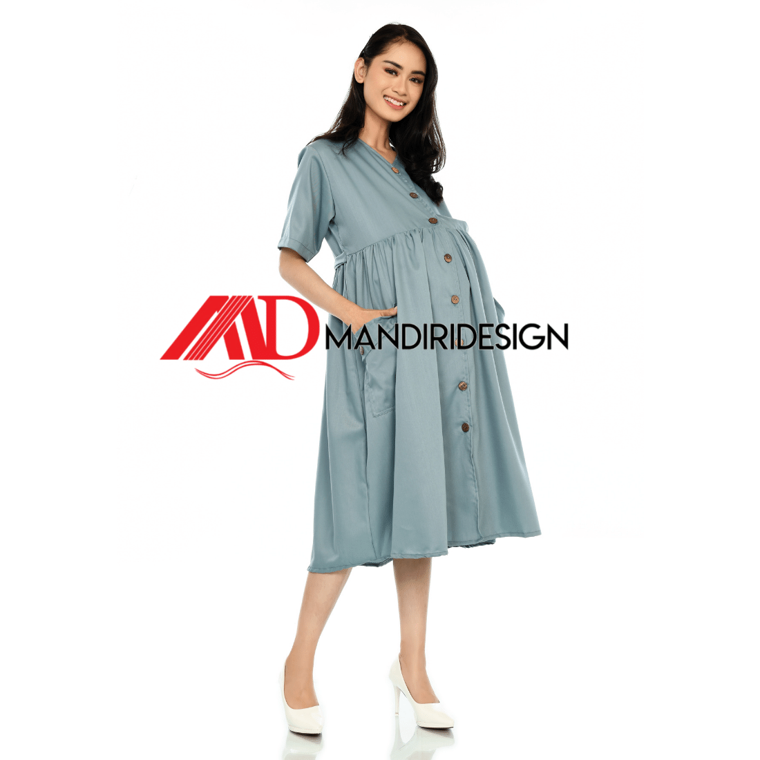 Maternity Baju Hamil Warna Wardah - Gambar 13