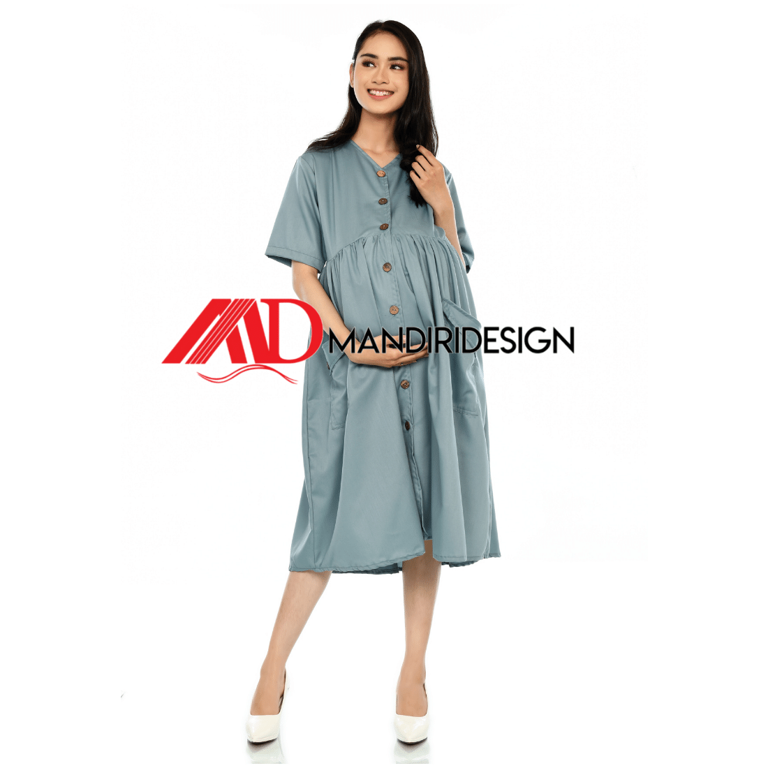 Maternity Baju Hamil Warna Wardah - Gambar 14